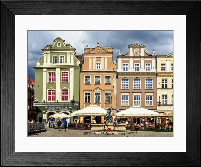 Framed Print : Poland, Greater Poland, Poznan, Old Town, Market Square Framed Print : Poland, Greater Poland, Poznan, Old Town, Market Square
