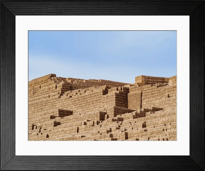 Framed Print : Huaca Pucllana Pyramid, Miraflores District, Lima, Peru Framed Print : Huaca Pucllana Pyramid, Miraflores District, Lima, Peru