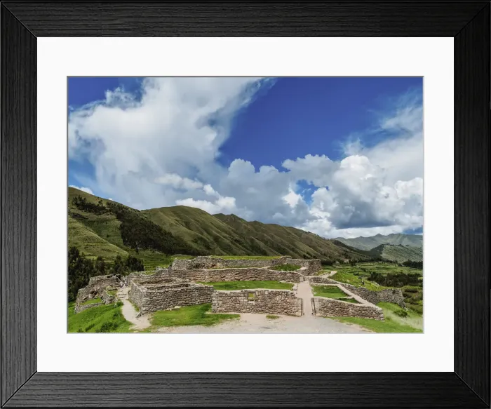 Framed Print : Puka Pukara Ruins, Cusco Region, Peru Framed Print : Puka Pukara Ruins, Cusco Region, Peru