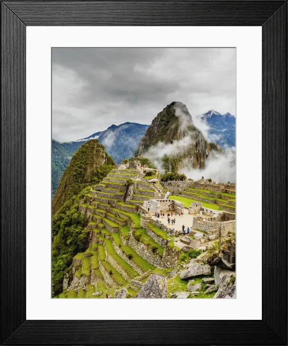 Framed Print : Machu Picchu Ruins, Cusco Region, Peru Framed Print : Machu Picchu Ruins, Cusco Region, Peru