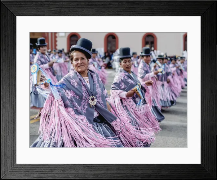 Framed Print : Fiesta de la Virgen de la Candelaria, Main Square, Puno, Peru Framed Print : Fiesta de la Virgen de la Candelaria, Main Square, Puno, Peru