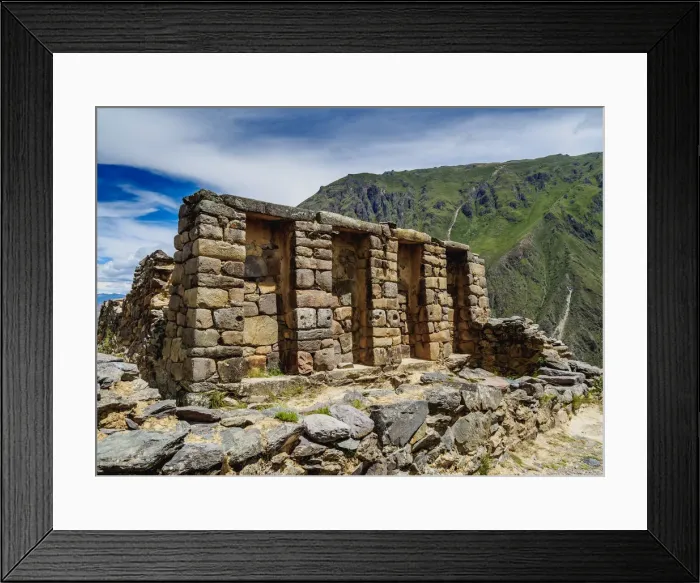 Framed Print : Inca Temple Ruins, Ollantaytambo, Sacred Valley, Cusco Region, Peru Framed Print : Inca Temple Ruins, Ollantaytambo, Sacred Valley, Cusco Region, Peru