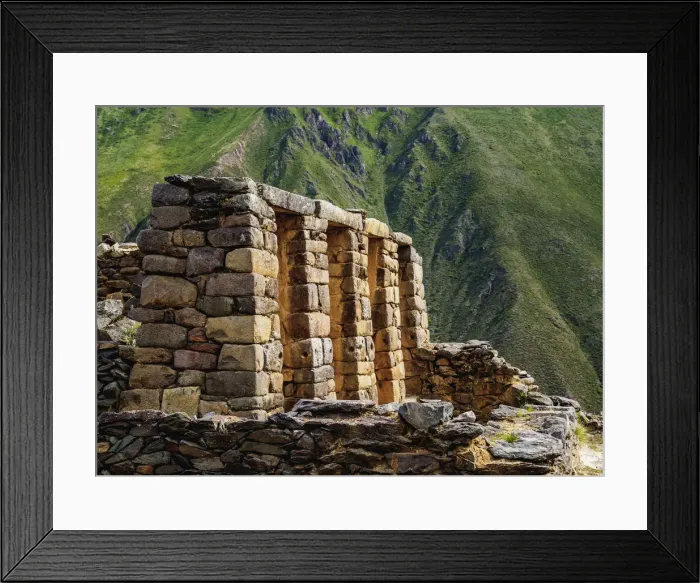 Framed Print : Inca Temple Ruins, Ollantaytambo, Sacred Valley, Cusco Region, Peru Framed Print : Inca Temple Ruins, Ollantaytambo, Sacred Valley, Cusco Region, Peru