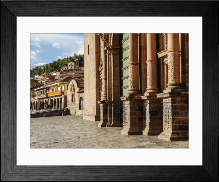 Framed Print : Cathedral and Main Square, Cusco, Peru Framed Print : Cathedral and Main Square, Cusco, Peru
