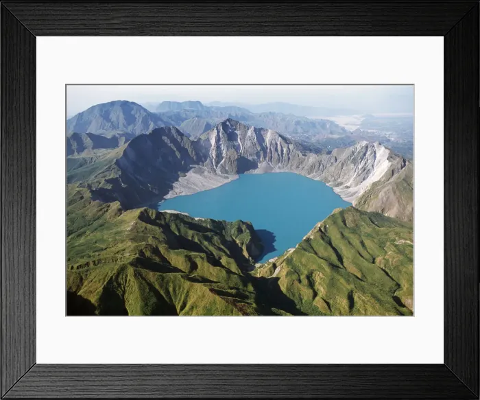 Framed Print : Pinatubo Volcano, Luzon Island, Philippines Framed Print : Pinatubo Volcano, Luzon Island, Philippines