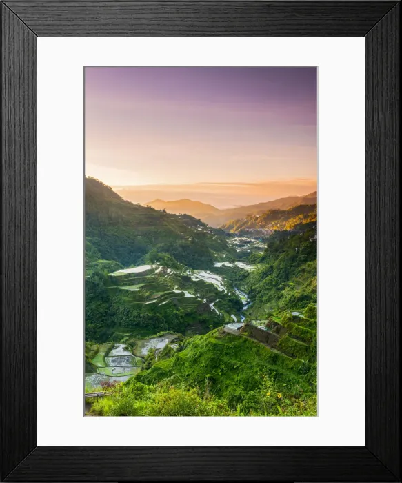 Framed Print : Asia, South East Asia, Philippines, Luzon, Banaue Framed Print : Asia, South East Asia, Philippines, Luzon, Banaue