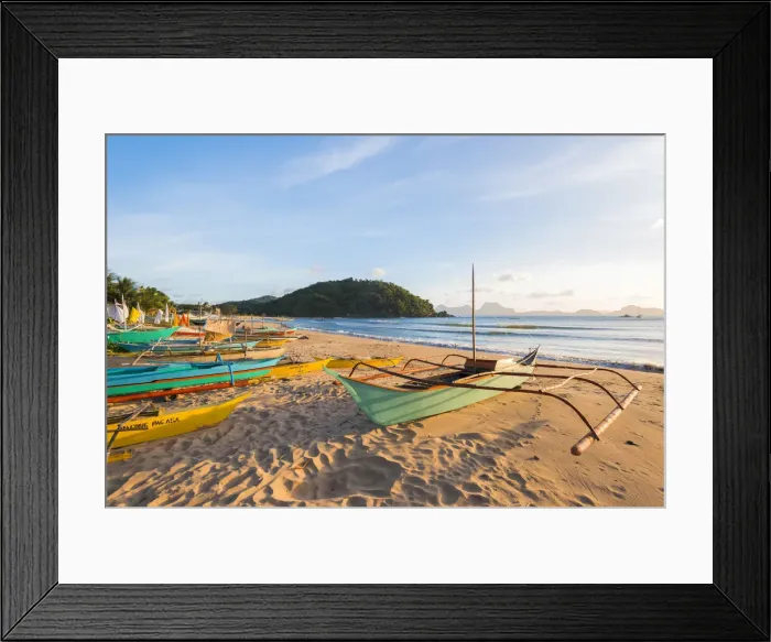 Framed Print : Asia, South East Asia, Philippines, Mimaropa, Palawan, El Nido, Nacpan Beach Framed Print : Asia, South East Asia, Philippines, Mimaropa, Palawan, El Nido, Nacpan Beach