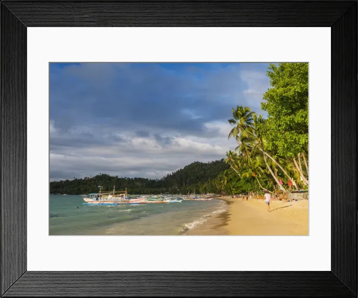 Framed Print : Asia, South East Asia, Philippines, Mimaropa, Palawan, Port Barton Framed Print : Asia, South East Asia, Philippines, Mimaropa, Palawan, Port Barton