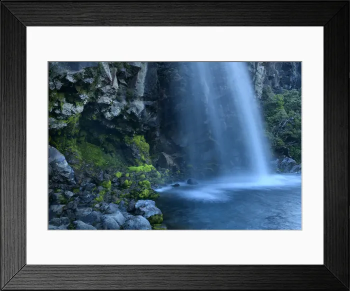 Framed Print : Oceania, New Zealand, Aotearoa, North Island, Tongariro National Park, Taranaki Falls Framed Print : Oceania, New Zealand, Aotearoa, North Island, Tongariro National Park, Taranaki Falls