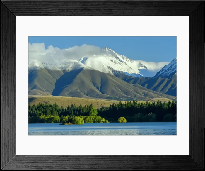 Framed Print : Oceania, New Zealand, Aotearoa, South Island, Canterbury, Twizel, Lake Ruataniwha Framed Print : Oceania, New Zealand, Aotearoa, South Island, Canterbury, Twizel, Lake Ruataniwha