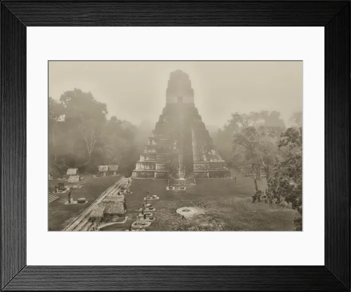 Framed Print : Maya Archaeologial Site Tikal, Tikal National Park, Peten, Mundo Maya, Guatemala Framed Print : Maya Archaeologial Site Tikal, Tikal National Park, Peten, Mundo Maya, Guatemala