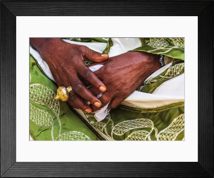 Framed Print : Ghana, Kumasi, Akwasidae festival. Colorful dresses and gold jewellery esposed Framed Print : Ghana, Kumasi, Akwasidae festival. Colorful dresses and gold jewellery esposed