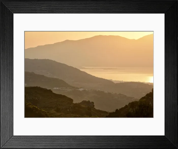 Framed Print : Mountain Scenery in Deliana, Crete, Greece, Europe Framed Print : Mountain Scenery in Deliana, Crete, Greece, Europe