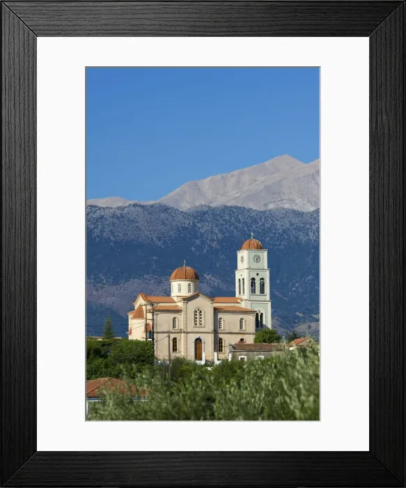 Framed Print : Kalamitsi Amigdalou Church near Chania, Crete, Greece Framed Print : Kalamitsi Amigdalou Church near Chania, Crete, Greece