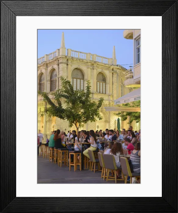 Framed Print : Town Hall, Heraklion, Crete, Greece, Europe Framed Print : Town Hall, Heraklion, Crete, Greece, Europe