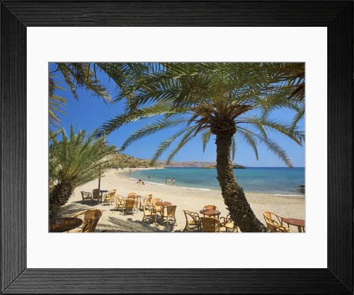 Framed Print : Vai Beach, East Coast, Crete, Greece Framed Print : Vai Beach, East Coast, Crete, Greece