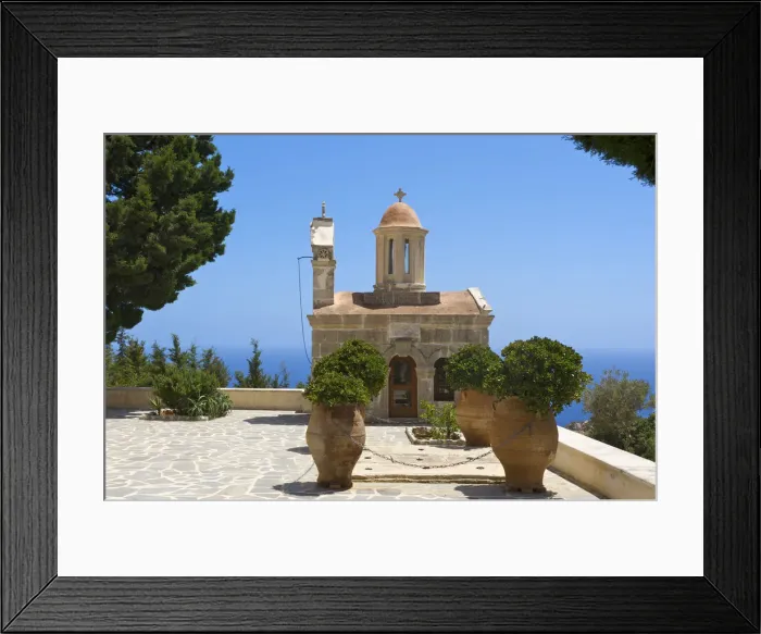 Framed Print : Preveli Monastery, Crete, Greece Framed Print : Preveli Monastery, Crete, Greece