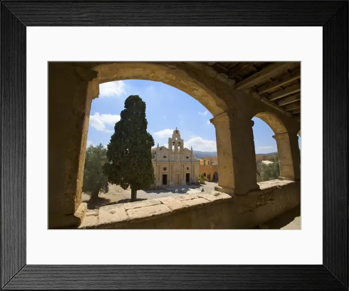 Framed Print : Moni Arkadi Monastery, Crete, Greece Framed Print : Moni Arkadi Monastery, Crete, Greece