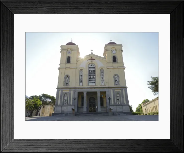 Framed Print : Church, Neapoli, Crete, Greece, Europe Framed Print : Church, Neapoli, Crete, Greece, Europe