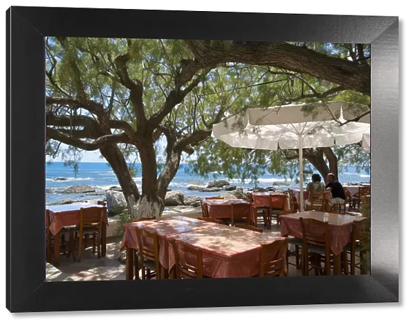Tavern in Plakias, Crete, Greece
