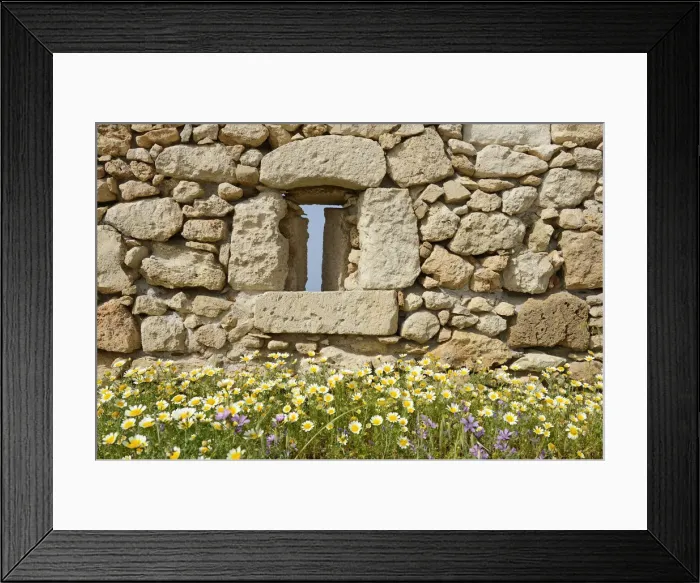Framed Print : Fortezza, the Venetian-Turkish fortress, Ra thimnon, Crete, Greece, Europe