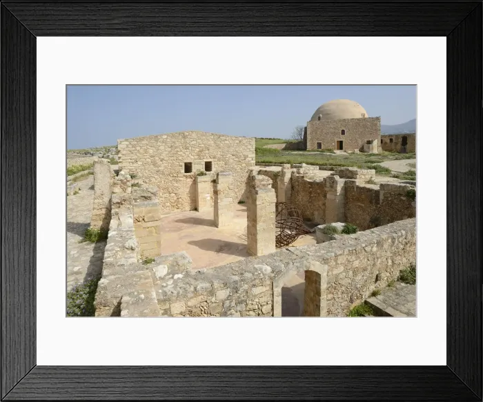 Framed Print : Sultan Ibrahim Mosque in Fortezza, the Venetian-Turkish fortress, Ra thimnon, Crete Framed Print : Sultan Ibrahim Mosque in Fortezza, the Venetian-Turkish fortress, Ra thimnon, Crete