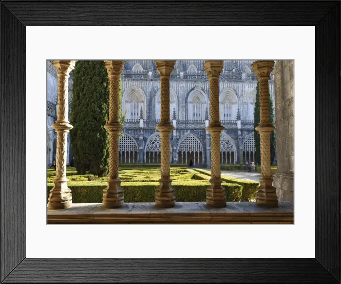 Framed Print : Cloisters of the Batalha monastery, a UNESCO World Heritage Site. Portugal Framed Print : Cloisters of the Batalha monastery, a UNESCO World Heritage Site. Portugal