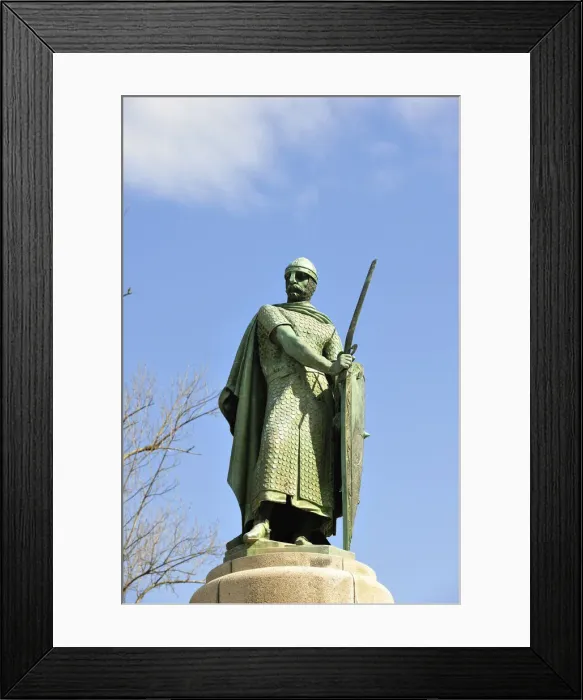Framed Print : Afonso Henriques, first king of Portugal. Guimaraes, Minho Framed Print : Afonso Henriques, first king of Portugal. Guimaraes, Minho