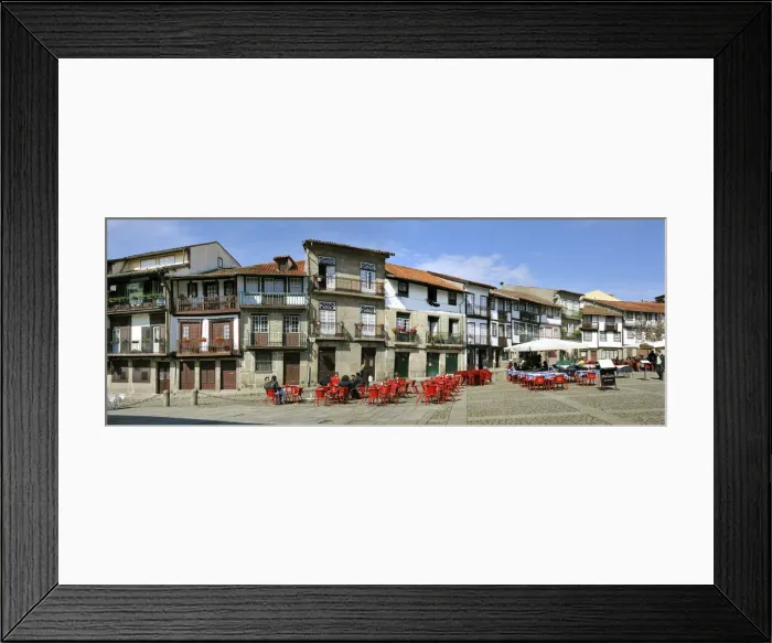 Framed Print : Historical centre of Guimaraes, a UNESCO World Heritage Site, Portugal