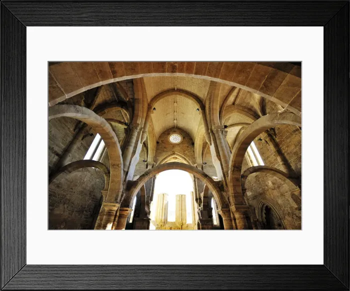Framed Print : Gothic interior of the Santa Clara a Velha monastery. Coimbra, Portugal Framed Print : Gothic interior of the Santa Clara a Velha monastery. Coimbra, Portugal