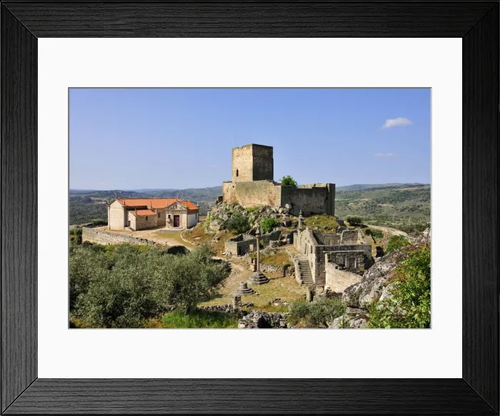 Framed Print : The medieval and historical village of Marialva. Portugal Framed Print : The medieval and historical village of Marialva. Portugal