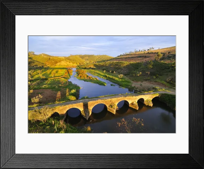 Framed Print : Roman bridge, Beira Baixa, Portugal Framed Print : Roman bridge, Beira Baixa, Portugal