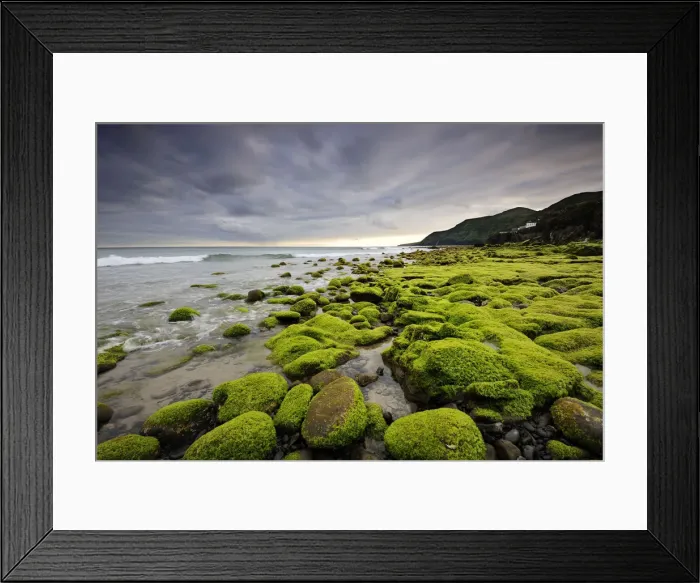 Framed Print : Seaside with lava rocks at Praia Formosa. Santa Maria, Azores islands, Portugal Framed Print : Seaside with lava rocks at Praia Formosa. Santa Maria, Azores islands, Portugal