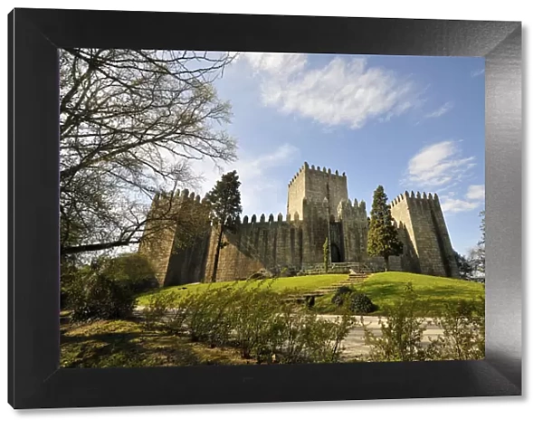 Guimaraes castle, where Portugal was founded in the 12th century