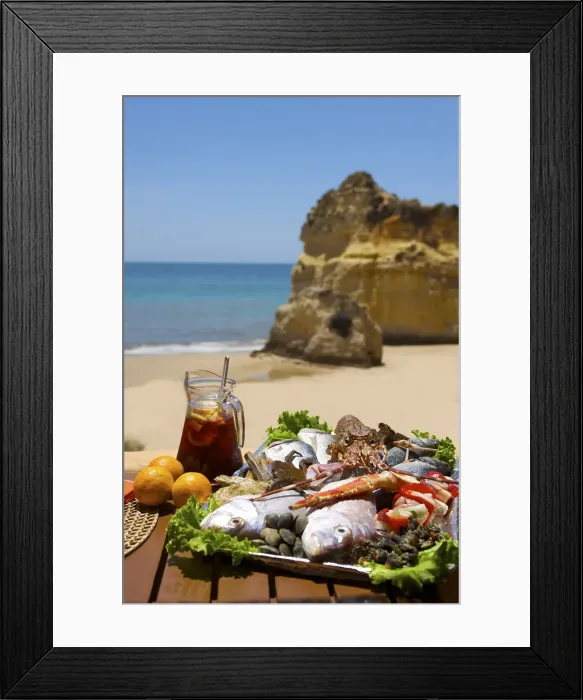 Framed Print : Restaurant, Praia dos Tres Irmaos near Alvor, Algarve, Portugal Framed Print : Restaurant, Praia dos Tres Irmaos near Alvor, Algarve, Portugal