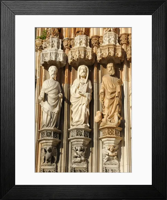 Framed Print : Detail of the portal of Batalha Monastery, a UNESCO World Heritage Site. Portugal Framed Print : Detail of the portal of Batalha Monastery, a UNESCO World Heritage Site. Portugal