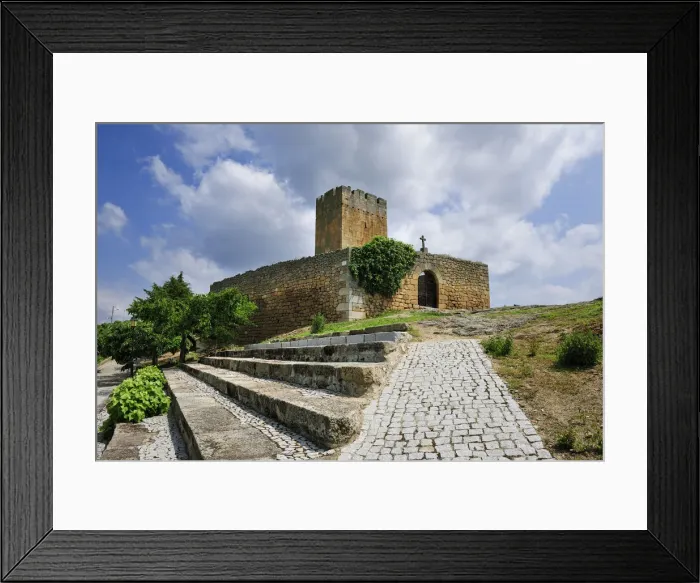 Framed Print : The medieval castle of Longroiva. Portugal Framed Print : The medieval castle of Longroiva. Portugal