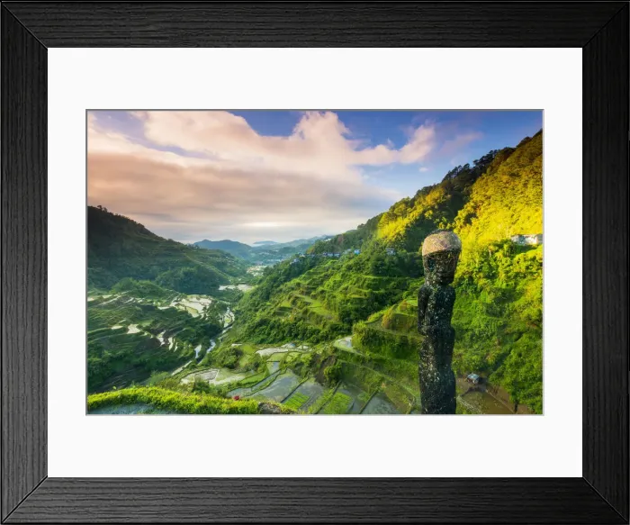 Framed Print : Asia, South East Asia, Philippines, Luzon, Banaue Framed Print : Asia, South East Asia, Philippines, Luzon, Banaue