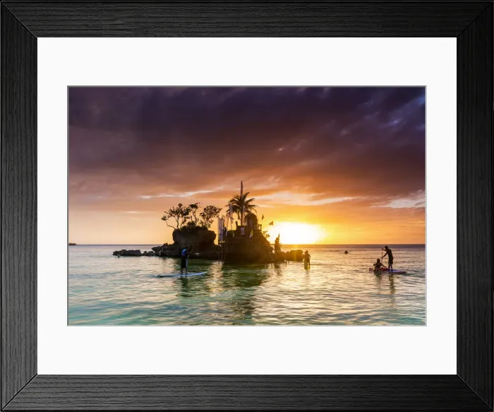 Framed Print : Asia, South East Asia, Philippines, Western Visayas, Boracay, Dinwid Beach Framed Print : Asia, South East Asia, Philippines, Western Visayas, Boracay, Dinwid Beach