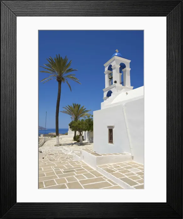 Framed Print : Panagia Gremiotisa Church, Ios Island, Cyclades, Greece Framed Print : Panagia Gremiotisa Church, Ios Island, Cyclades, Greece
