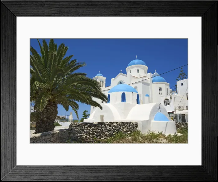 Framed Print : Evangelismos Church, Ios Island, Cyclades, Greece Framed Print : Evangelismos Church, Ios Island, Cyclades, Greece