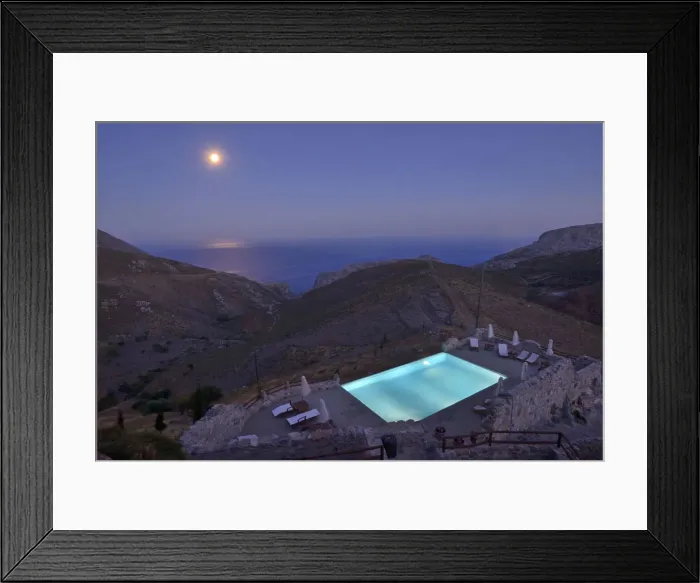 Framed Print : A hotel in Thalori, a Traditional Village in Kapetaniana, South Coast, Crete, Greece Framed Print : A hotel in Thalori, a Traditional Village in Kapetaniana, South Coast, Crete, Greece