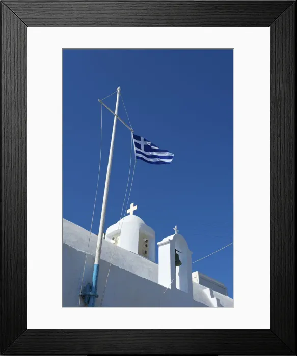 Framed Print : Church in Klima, Milos, Cyclades, Greece Framed Print : Church in Klima, Milos, Cyclades, Greece