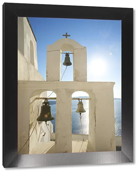 Church in Thira, Santorini, Cyclades, Greece