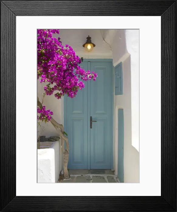 Framed Print : Door in Folegandros, Cyclades, Greece Framed Print : Door in Folegandros, Cyclades, Greece