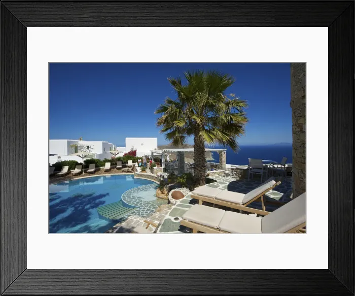Framed Print : Hotel Anemomilos, Chora, Folegandros, Cyclades, Greece Framed Print : Hotel Anemomilos, Chora, Folegandros, Cyclades, Greece