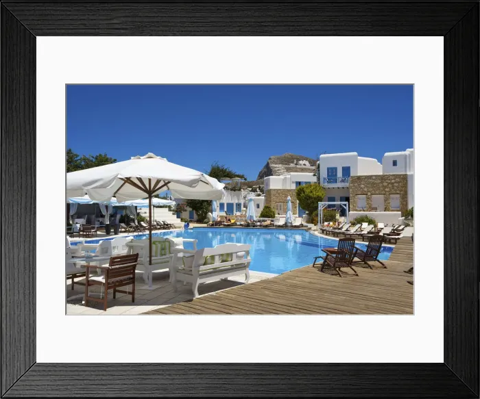 Framed Print : Chora Resort, Chora, Folegandros, Cyclades, Greece Framed Print : Chora Resort, Chora, Folegandros, Cyclades, Greece