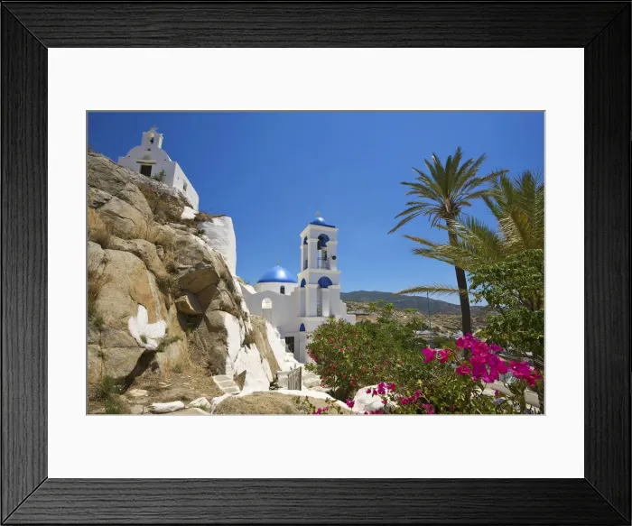 Framed Print : Panagia Gremiotisa church, Ios Island, Cyclades, Greece Framed Print : Panagia Gremiotisa church, Ios Island, Cyclades, Greece
