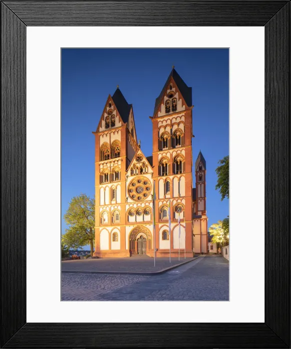 Framed Print : Cathedral (Dom) at dusk, Limburg, Hesse, Germany Framed Print : Cathedral (Dom) at dusk, Limburg, Hesse, Germany