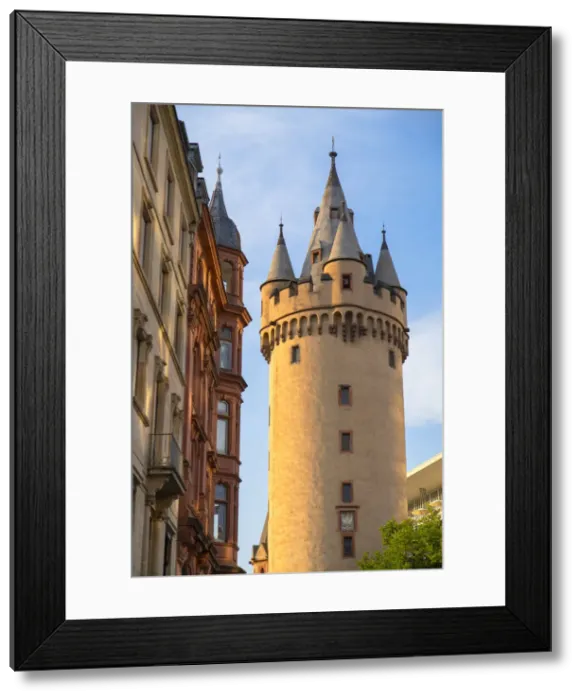 Framed Print : Eschenheimer Tower, Frankfurt, Hesse, Germany